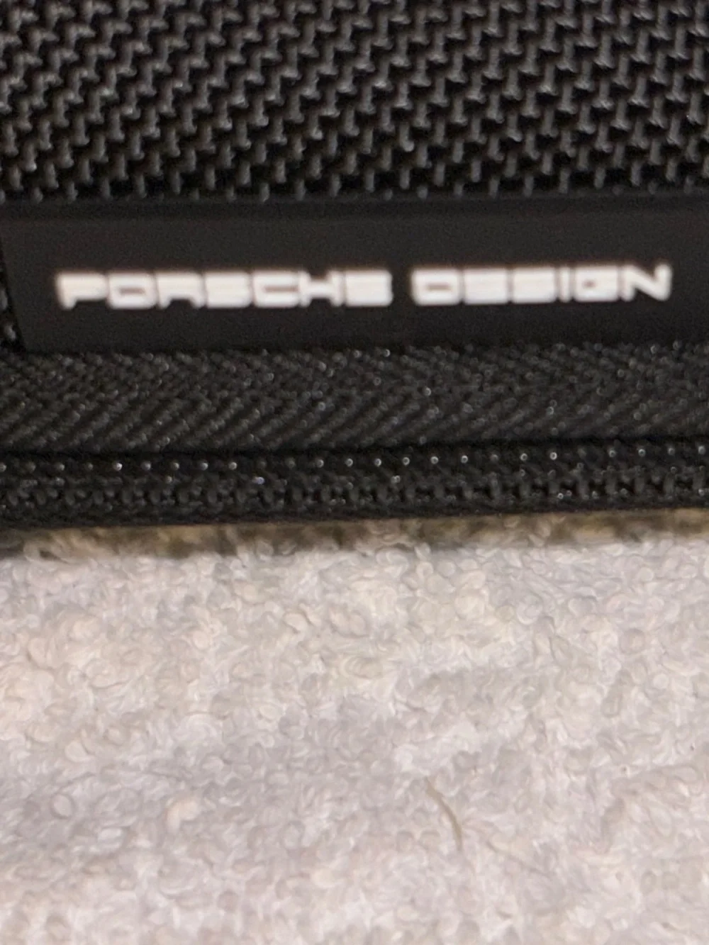 Porsche Design Luxury Airline Amenity Kit Travel Pouch Case